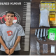 Pelaku Saat di Amankan Petugas Kepolisian. (Dok. Polres Kukar)