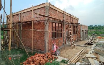 Pembangunan Gedung SMAN 3 Muara Kaman (Dok. SMAN 3 Muara Kaman)