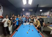Suasana Turnamen Biliar PWI Kukar (Dok. PWI Kukar)