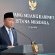 Mensesneg Prasetyo Hadi memberikan keterangan pers di Kompleks Istana Kepresidenan. (Dok: setkab.go.id)