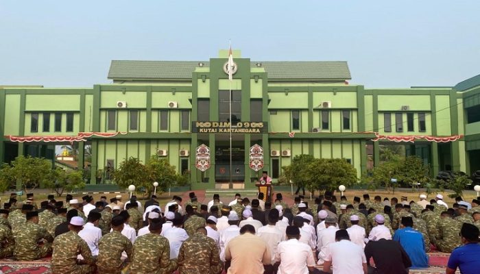 Karhutla dan Kemarau Melanda, Kodim 0906/Kukar Panjatkan Doa Lewat Salat Istisqa