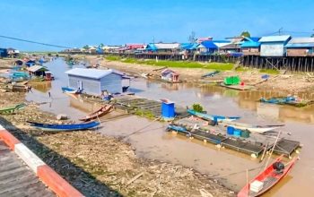 Kemarau Panjang, Warga Kota Bangun Diminta Waspada Abrasi dan Kebakaran Lahan 6 Kondisi Bantaran Sungai di Kecamatan Kota Bangun (Istimewa)