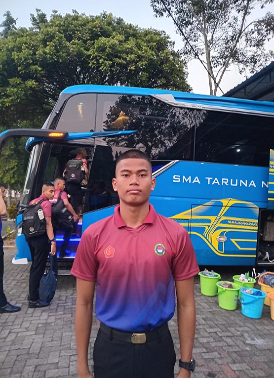 Agam Indra Sakti Sudiman Putra Daerah Yang Lolos Akademi Militer di Magelang (Dok. Aiptu Sudiman,SH)