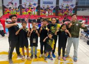 Empat Atlet Cilik Arkan Camp Bawa Pulang 3 Emas dan 1 Perunggu dari Kejuaraan Nasional Muaythai