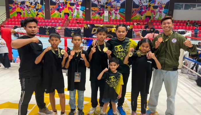Empat Atlet Cilik Arkan Camp Bawa Pulang 3 Emas dan 1 Perunggu dari Kejuaraan Nasional Muaythai