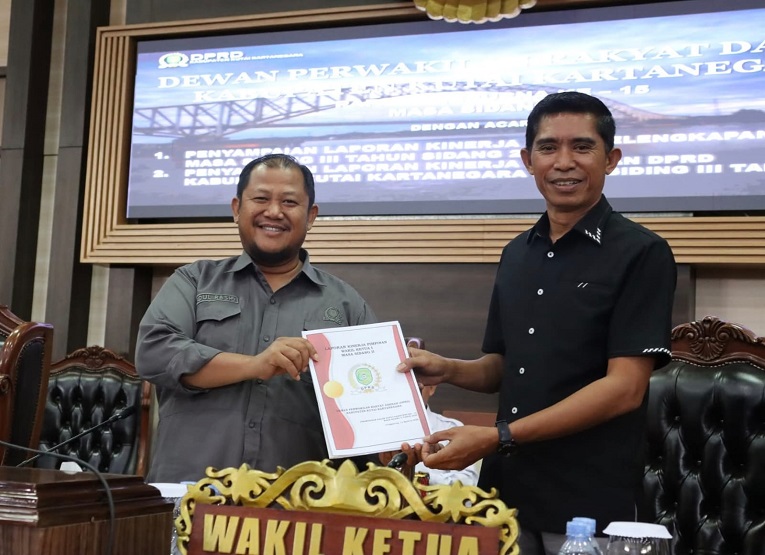 Penyampaian Hasil Reses Anggota DPRD Kukar (Dok. Humas DPRD Kukar)