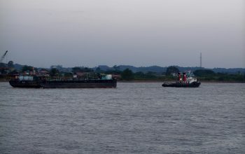 Kondisi Air Sungai Mahakam (Dok. Andri/dutakaltimnews.com