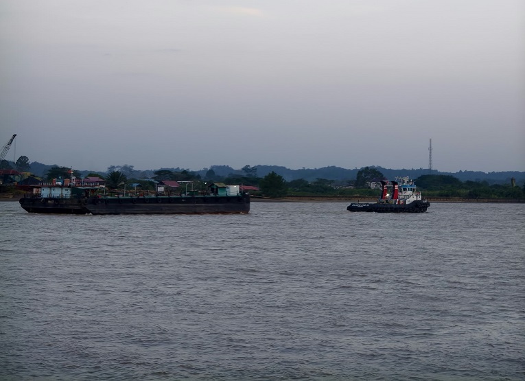 Kondisi Air Sungai Mahakam (Dok. Andri/dutakaltimnews.com