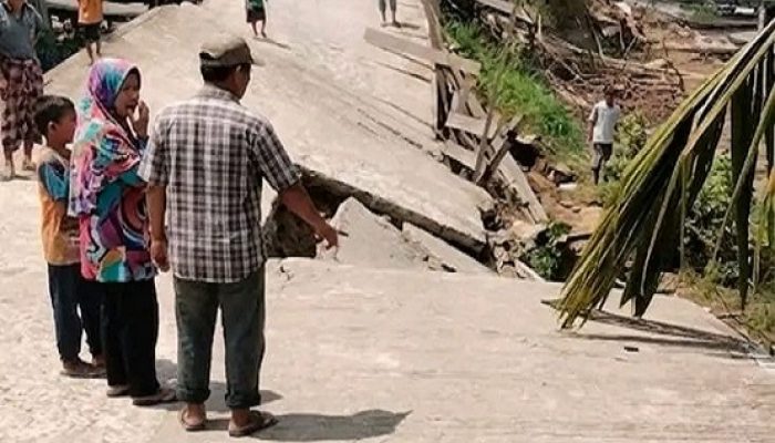 Jalan Penghubung Longsor Dua Kali, DPRD Kukar Turun Tangan Desak Penanganan Darurat