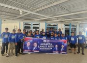 Kegiatan gotong royong dan bersih-bersih Mushola Miftahul Khair di Desa Selerong, Kecamatan Sebulu (Dok. DPC Partai Demokrat)