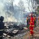 Kondisi Rumah Usai Kebakaran Jalan Gerbang Dayaku RT 12 Gang 03, Desa Bakungan, Kecamatan Loa Janan. (Dok. Disdamkarmatan Kukar)