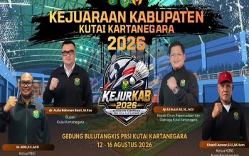 Kejurkab Bulutangkis Kukar 2026 Digelar 12–16 Agustus. (Dok. PBSI Kukar)
