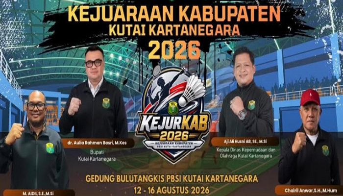 Cari Bibit Unggul, PBSI Kukar Gelar Kejurkab 12-16 Agustus 2026