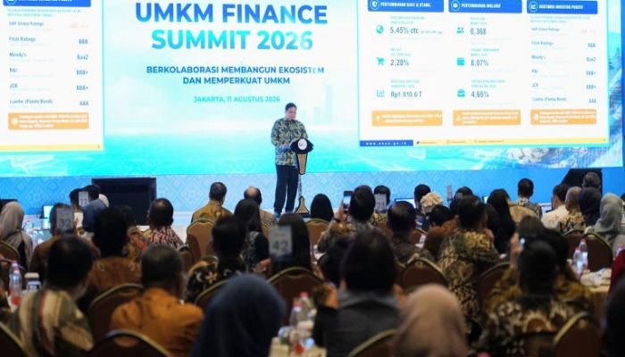Dukung UMKM Naik Kelas, Menko Airlangga Dorong Peningkatan Pembiayaan UMKM dan Akselerasi Digitalisasi