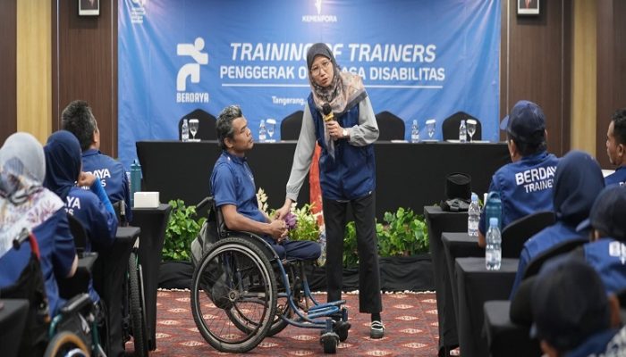 Perluas Akses Olahraga Inklusif, Kemenpora Cetak Penggerak Olahraga Disabilitas