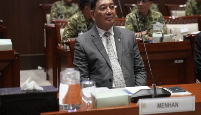 Menhan Hadiri Raker Komisi I DPR RI Bahas RKA Kemhan dan TNI TA 2027