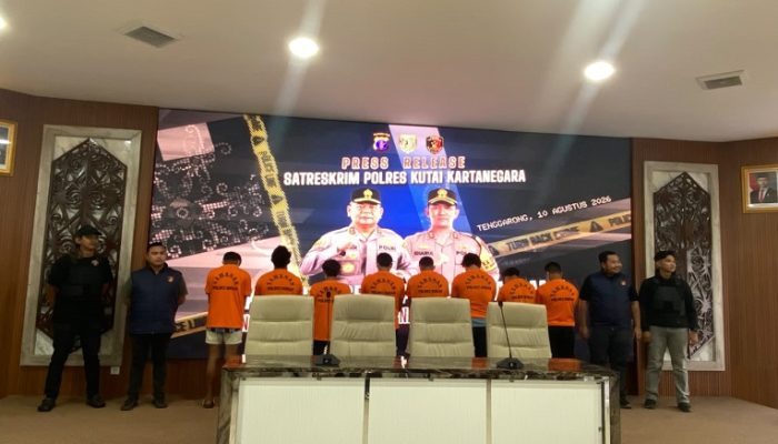 Pengeroyokan Maut di Tabang, 9 Tersangka Dibekuk di Tiga Wilayah