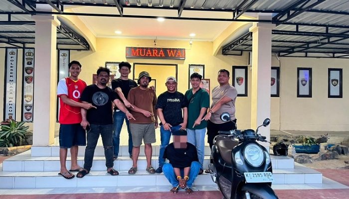 Ngaku Polisi, Pinjam Motor Warga Kenohan Lalu Kabur hingga Kutim, Pelaku Akhirnya Dibekuk