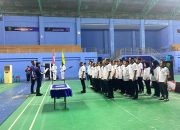 Pelantikan Pengurus Persatuan Bulutangkis Seluruh Indonesia (PBSI) Kabupaten Kutai Kartanegara periode 2026-2030. (Irvan/dutakaltimnews.com)