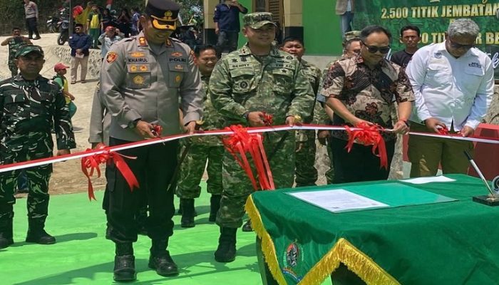 Jembatan Garuda Merah Putih di Jembayan Diresmikan, Akses Warga dan Situs Sejarah Kini Lebih Mudah