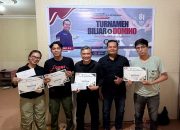Turnamen Domino PWI Kukar Jadi Ajang Pererat Kekompakan Wartawan