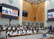 Barantin: Pelindungan dan Kemudahan Ekspor Harus Berjalan Bersamaan 8 Sekretaris Utama Barantin Shahandra Hanitiyo dalam Rapat Dengar Pendapat (RDP) dengan Komisi IV DPR RI di Jakarta, Selasa (22/9). (Dok. Badan Perlindungan dan Karantina)