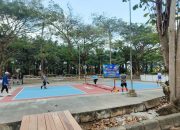 Suasana Seleksi Bapor Korpri Kukar, cabor pickleball di Stadion Aji Imbut Temggarong Sebrang. (Irvan/dutakaltimnews.com)