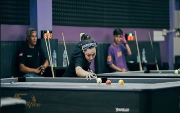 Atlet POBSI Kukar berlatih jelang Porprov Kaltim 2026. (Dok. POBSI Kukar)