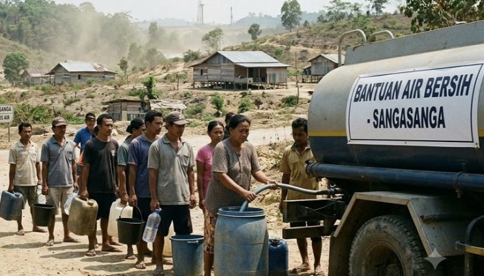 Kemarau Berkepanjangan, Warga Pendingin Sangasanga Butuh Tambahan Pasokan Air Bersih