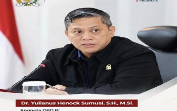 Anggota DPR RI asal Provinsi Kalimantan Timur, Yulianus Henock Sumual (Dok. DPR RI)