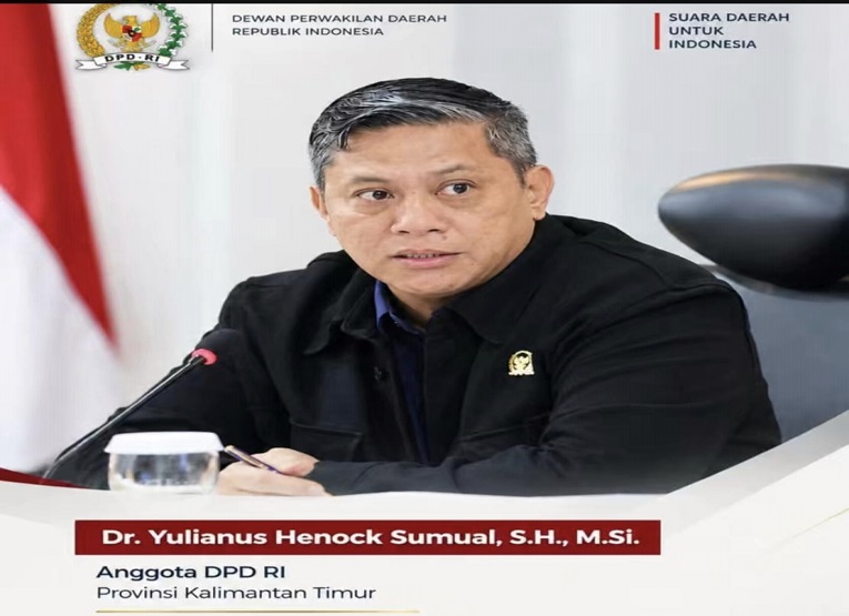 Anggota DPR RI asal Provinsi Kalimantan Timur, Yulianus Henock Sumual (Dok. DPR RI)