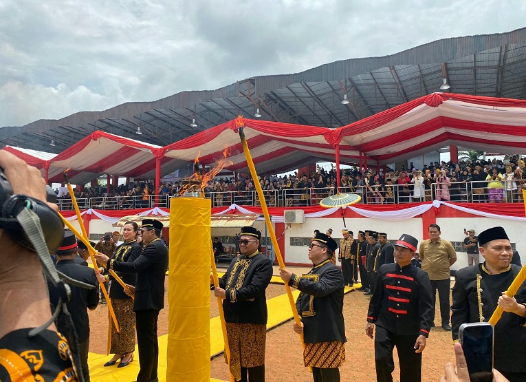 Pelaksanaan Erau Adat Kutai Tahun 2025 (Dok. Andri/dutakaltimnews.com)