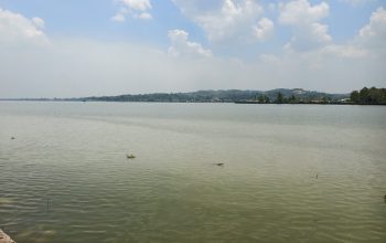 Kondisi Air Sungai Mahakam di Tenggarong (Foto : Andri/dutakaltimnews.com)