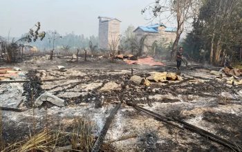 kebakaran hutan dan lahan (Karhutla) yang berhasil di padamkan di Kecamatan Muara Muntai. (Dok. Disdamkarmatan Kukar)