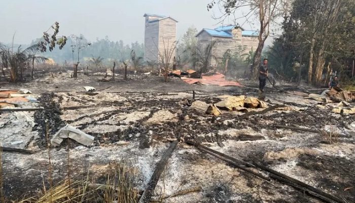 Karhutla di Muara Muntai Akhirnya Zero