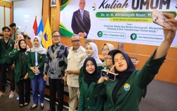 Wakil Menteri Ketenagakerjaan (Wamenaker) Afriansyah Noor mengajak generasi muda memanfaatkan kecerdasan buatan atau artificial intelligence (AI). (Dok. Kementerian Ketenagakerjaan Republik Indonesia)