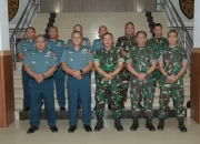 Kodaeral XIV Sorong Menerima Kunjungan Tim Pengawas Pembangunan Satuan TNI