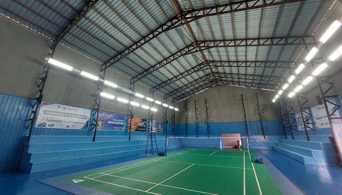 Hexa Arena Jadi Panggung Persaingan Bulu Tangkis Antar-Kecamatan Se-Kukar 2 lapangan hexa