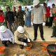 Peletakan Batu Pertama Pembangunan Klinik Utama PKU Muhammadiyah Kutai Kartanegara Bertempat di Jl. Udang Kel. Timbau Kec. Tenggarong. (Van/dutakaltimnews.com)