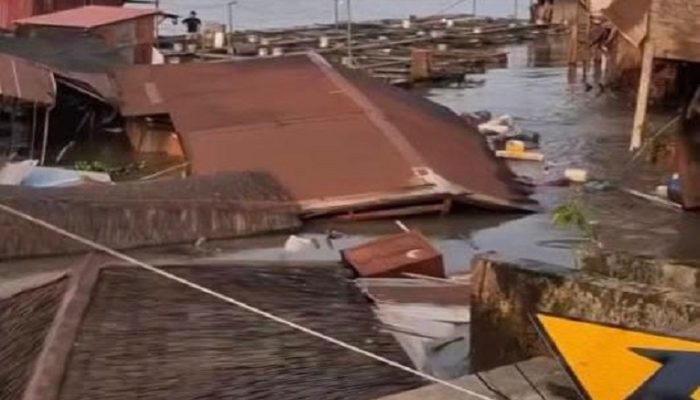 Longsor Susulan di Jembayan, Satu Rumah Warga Larut ke Sungai Mahakam