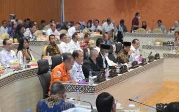 Rapat Kerja Komisi V DPR RI, di Kantor DPR RI Jakarta. (Dok. Kementerian Perhubungan)