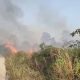 Kebakaran Lahan di Saliki Belum Padam, Helikopter Dikerahkan Lakukan Penyiraman