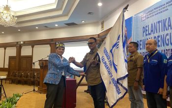 Pelantikan Pengurus Dewan Pimpinan Kabupaten (DPK) APINDO Kutai Kartanegara Masa Bhakti 2026-2031. (Irvan/dutakaltimnews.com)