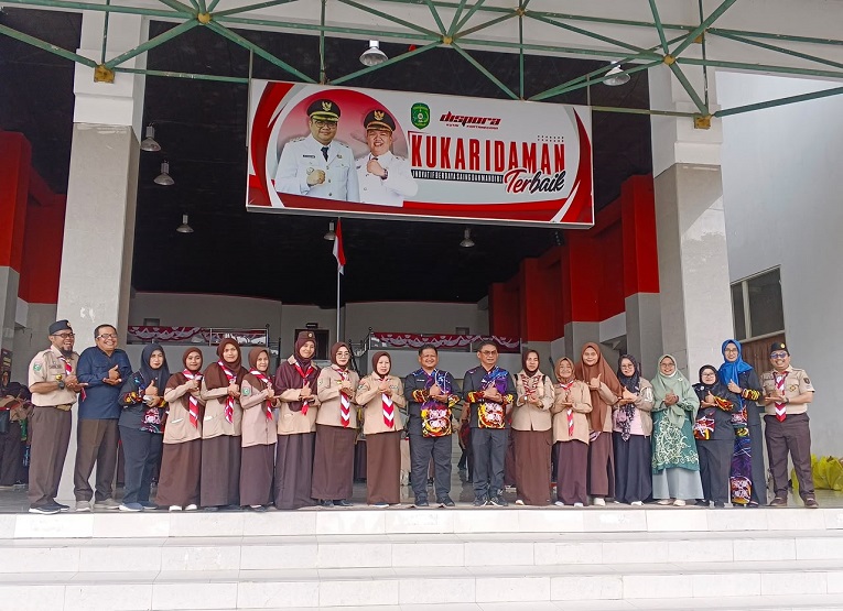 Pembukaan Seleksi Pramuka Garuda Kwartir Cabang (Kwarcab) Gerakan Pramuka Kutai Kartanegara (Kukar) tahun 2026. (Irvan/dutakaltimnews.com)