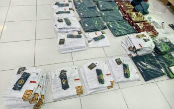 Seragam Sekolah Program Gratis Pol di SLB Negeri Tenggarong (Foto : Andri/dutakaltimnews.com)