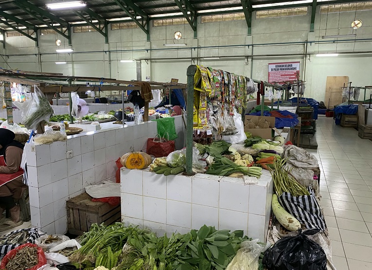 Pasar Mangkurawang (Dok. Andri/dutakaltimnews.com)