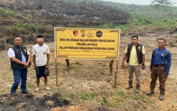 Sawit Muda PT BDAM Hangus Terbakar, Polisi Usut Dugaan Pembakaran di Loa Kulu