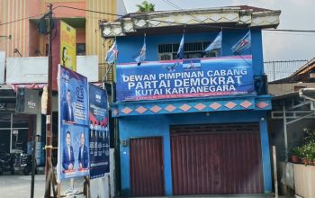 Sekertariat Partai Demokrat Kukar (Dok. Andri/dutakaltimnews.com)