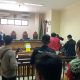 Suasana usai sidang pembacaan dakwaan terhadap terdakwa YBA di PN Tenggarong. (Irvan/dutakaltimnews.com)