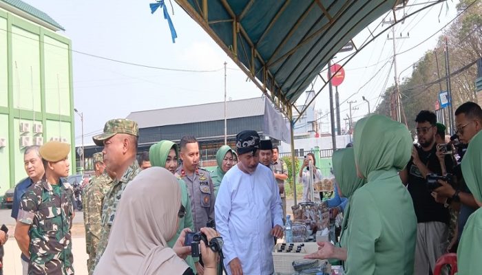Bazar Murah TNI Digelar di Kukar, Sekda Sunggono Pastikan Harga Sembako Lebih Terjangkau
